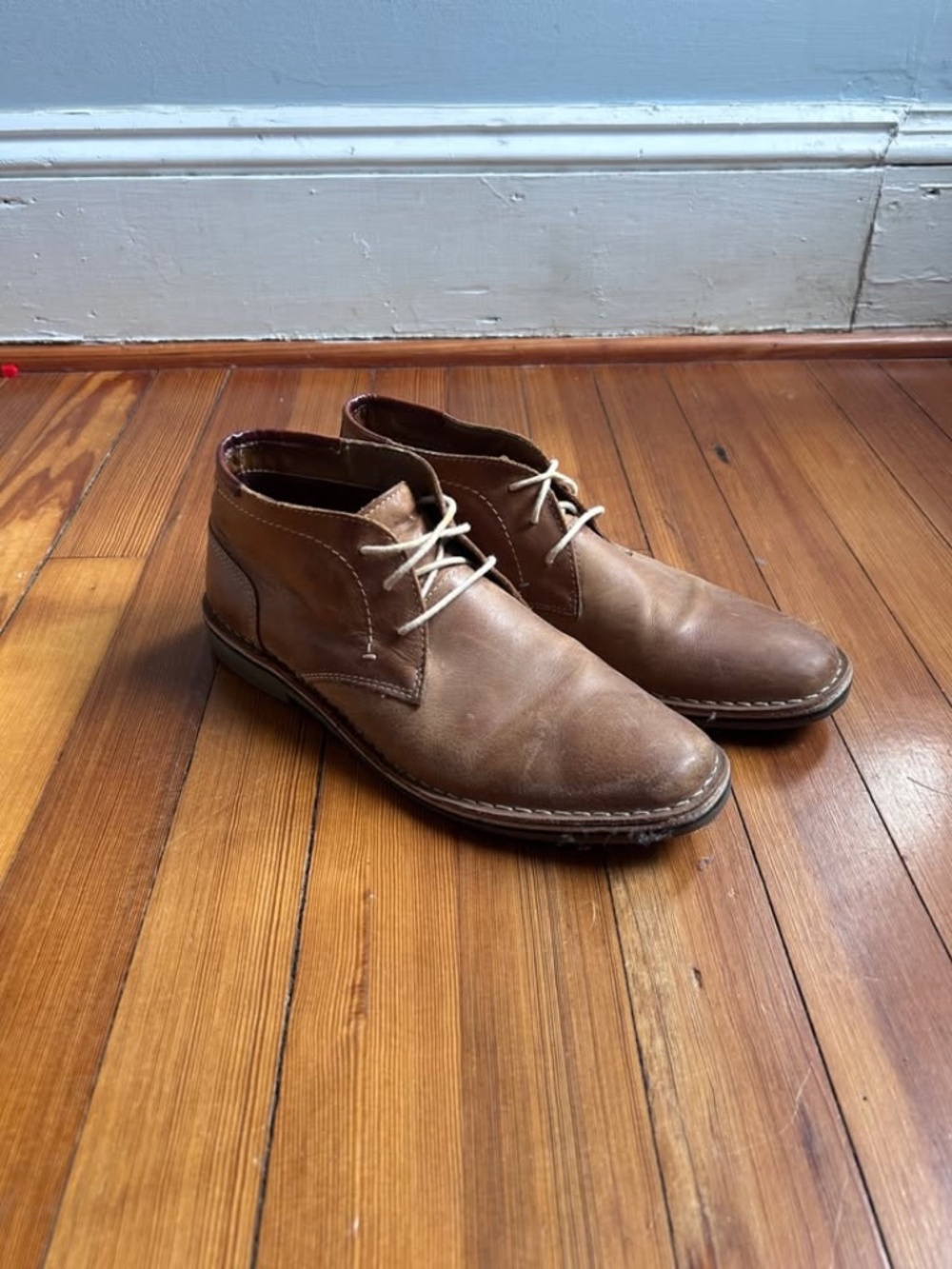 Steve Madden Chelsea Boots – Cognac – Men's 9